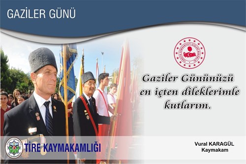 19 Eylül Gaziler Günü Kutlu Olsun