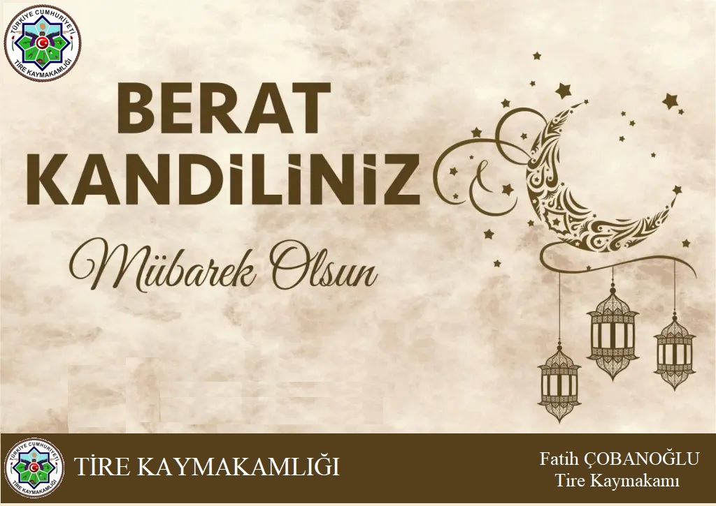 Berat Kandiliniz Mübarek Olsun